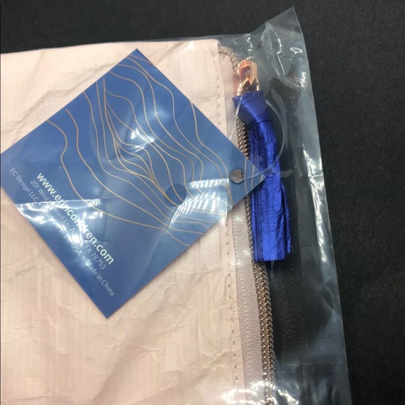 Erin Condren Seasonal Surprise Box Summer 2020 Textured Zipper Pouch only New - Picture 2 of 8